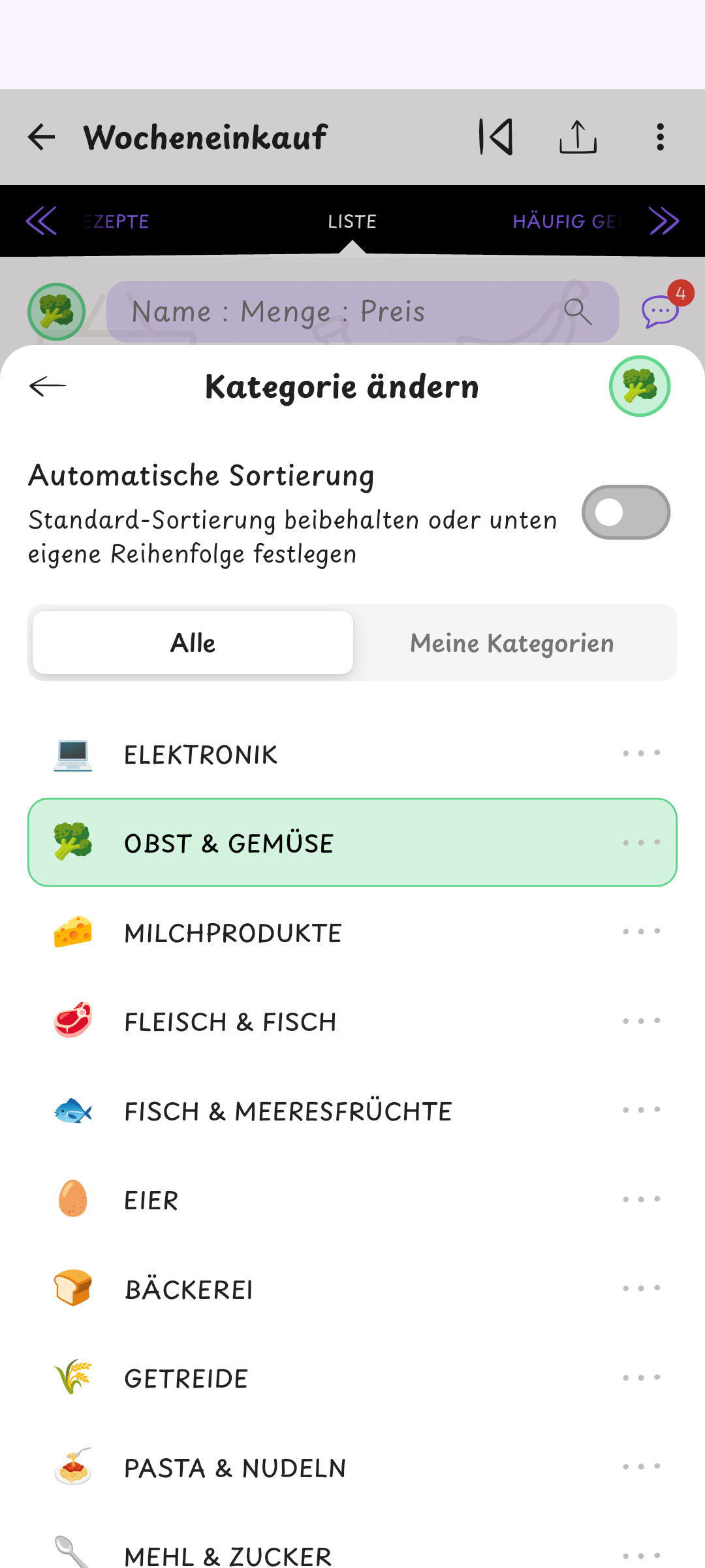 Kategorien, die für dich arbeiten