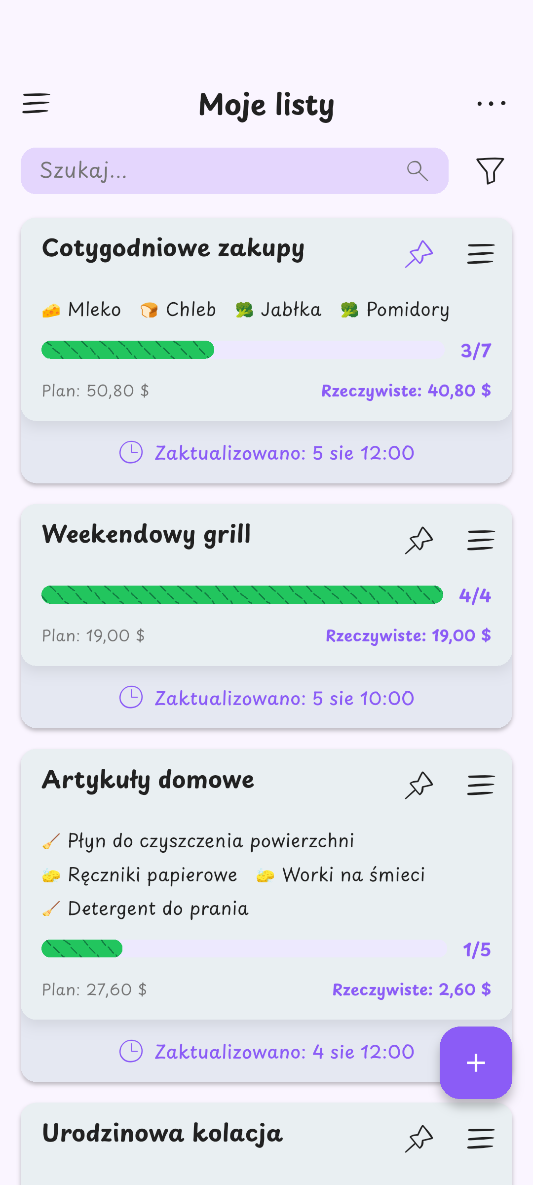 Wszystkie twoje listy razem